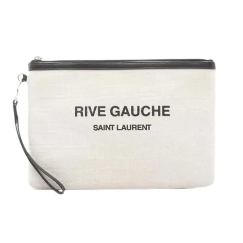 Pre-owned Canvas Pouch - Yves Saint Laurent Vintage - Modalova