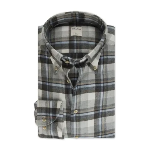 Check Flannel Shirt - Stenströms - Modalova