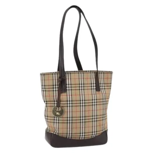 Pre-owned Canvas Tote - Burberry Vintage - Modalova