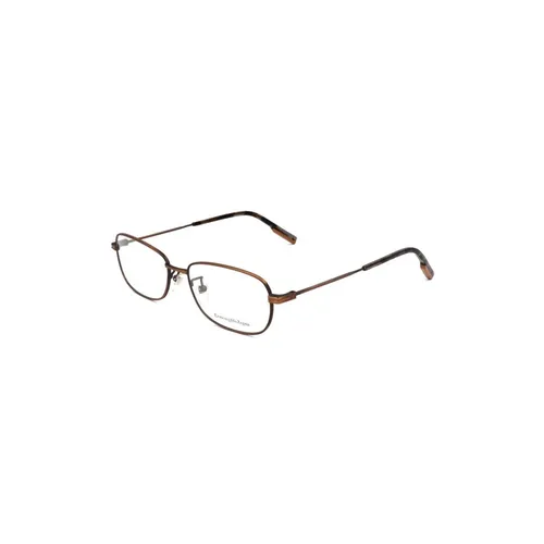 Rectangular Metal Eyeglasses Frames - Zegna - Modalova