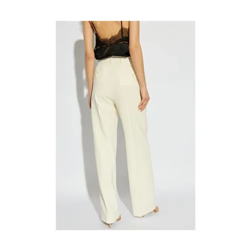 Off-White Pleat Detailing Pants - Theory - Modalova