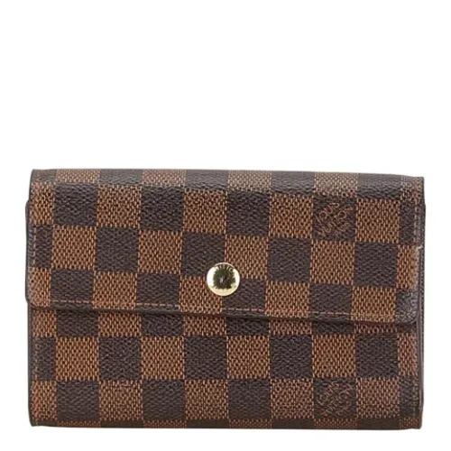 Pre-owned Canvas wallets - Louis Vuitton Vintage - Modalova