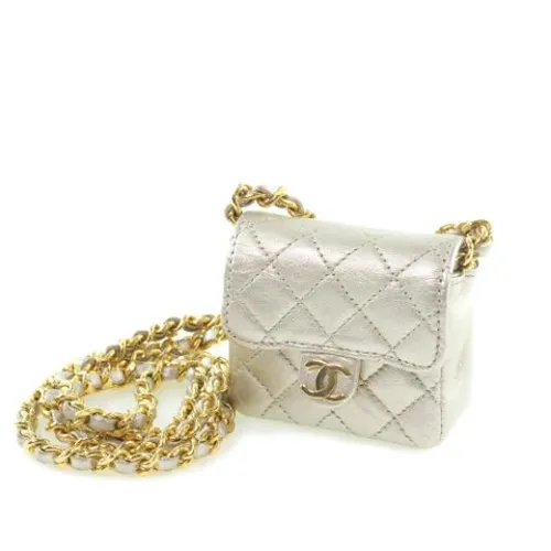 Pre-owned Leather Mini Bag - Chanel Vintage - Modalova