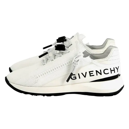 White Zip Trainers with 4G Print - Givenchy - Modalova