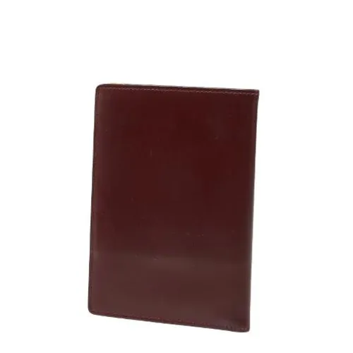 Pre-owned Leather Wallet - Cartier Vintage - Modalova