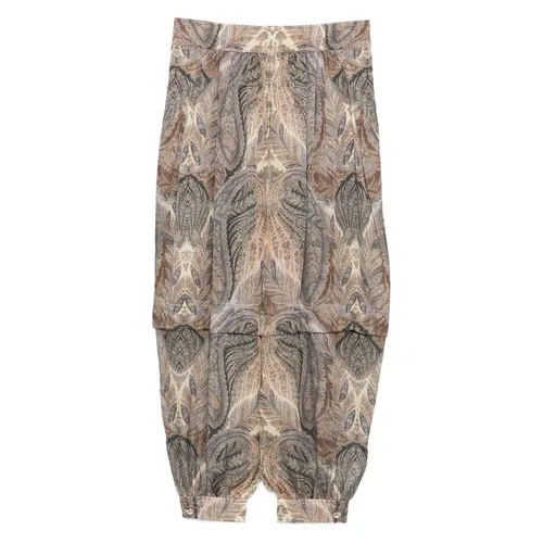 Paisley Print Pleated Buttoned Cuffs - Zimmermann - Modalova