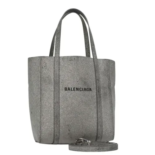 Pre-owned Cuero bolsos-de-mano - Balenciaga Vintage - Modalova