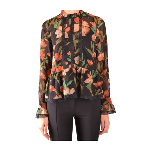 Blumige Langarmbluse Frühling/Sommer - Twinset - Modalova