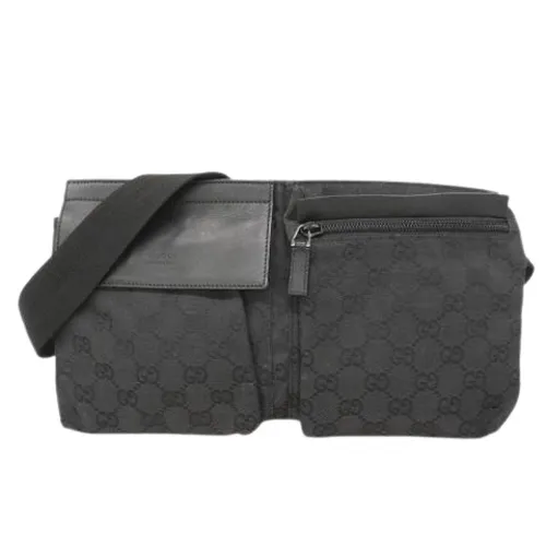 Pre-owned Canvas Belt Bag - Gucci Vintage - Modalova