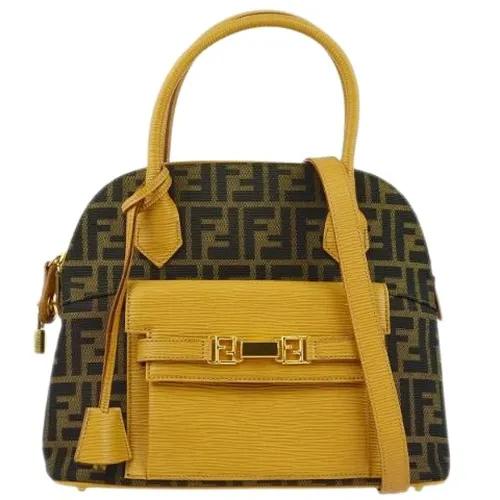 Pre-owned Canvas Handbag - Fendi Vintage - Modalova