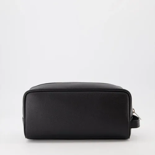 Grained Leather Toiletry Case - Saint Laurent - Modalova