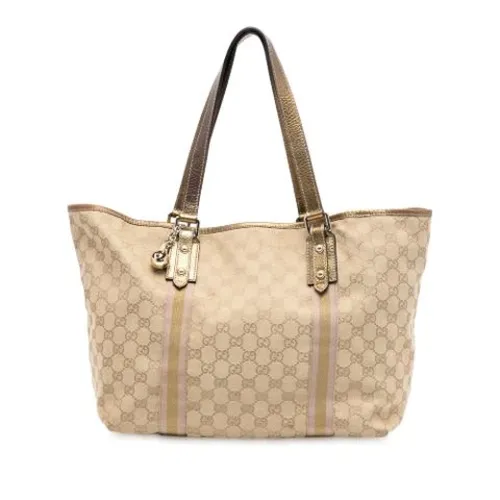 Pre-owned Canvas Tote - Gucci Vintage - Modalova