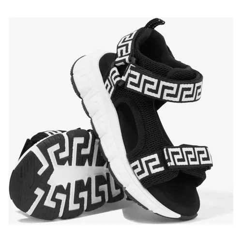 Greca Strap Sandals - Versace - Modalova