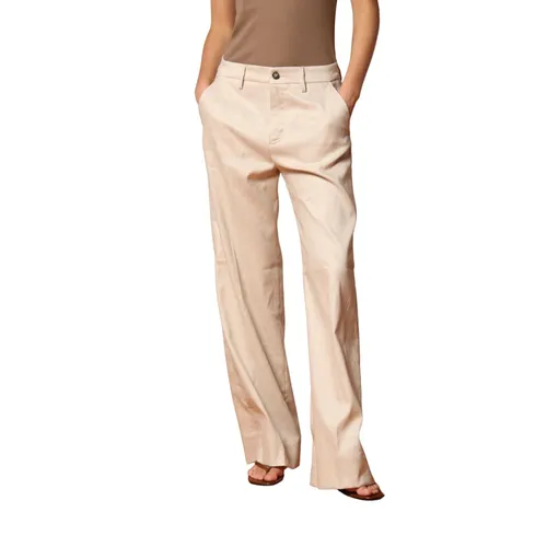 Beige Linen-Cotton Chino Pants - Mason's - Modalova