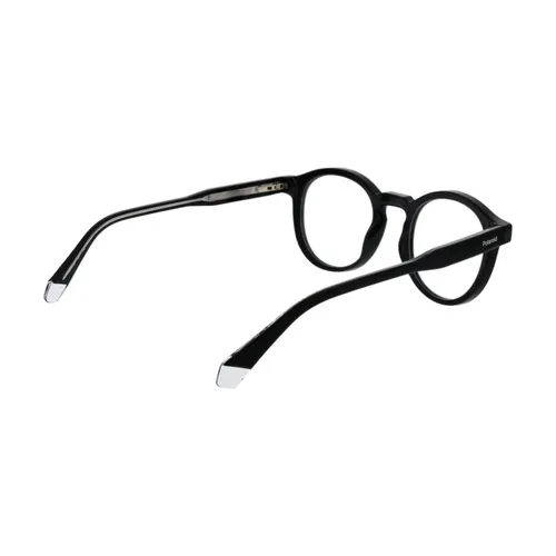 Black Full-Rim Panto Optical Frames - Polaroid - Modalova