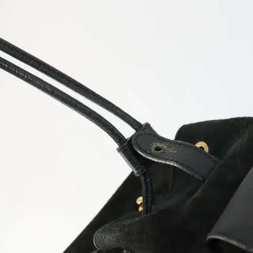 Pre-owned Vintage Suede Backpack - Gucci Vintage - Modalova