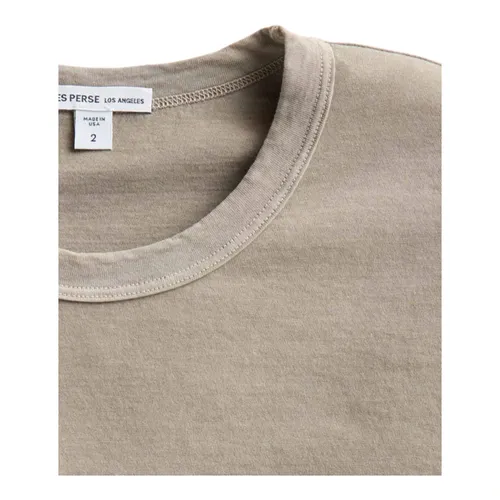 Premium Cotton Crew Neck Tee - James Perse - Modalova