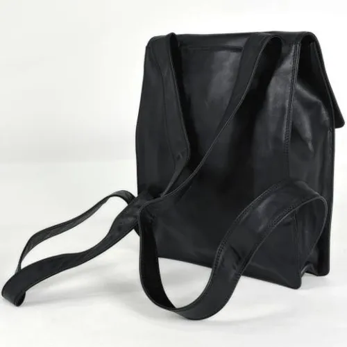 Pre-owned Vintage Leather Backpack - Chanel Vintage - Modalova