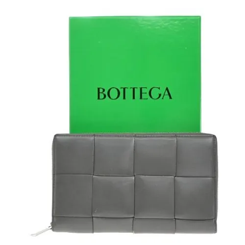 Pre-owned Leather Wallet - Bottega Veneta Vintage - Modalova