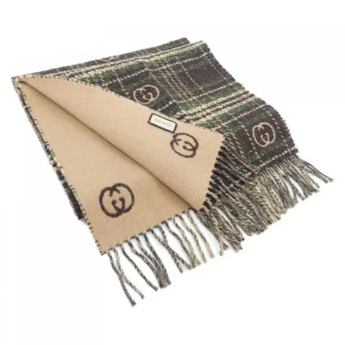Pre-owned > Pre-owned Accessories > Pre-owned Scarves - - Gucci Vintage - Modalova