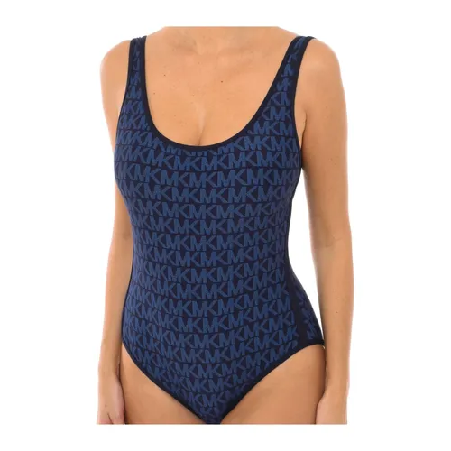 Classic Swimsuit with Minilogo Print - Michael Kors - Modalova