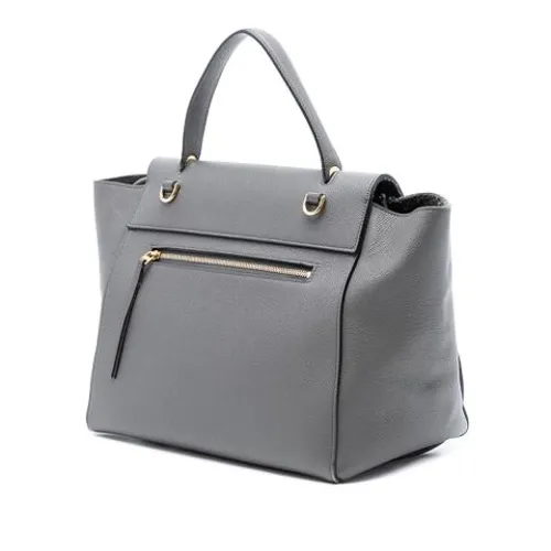 Pre-owned Vintage Leather Handbag - Celine Vintage - Modalova