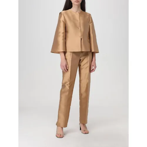 Twill Jacket - Alberta Ferretti - Modalova