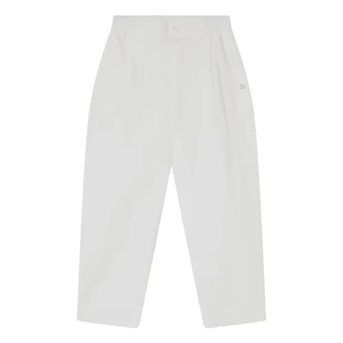 White Regular Trousers - Douuod Woman - Modalova