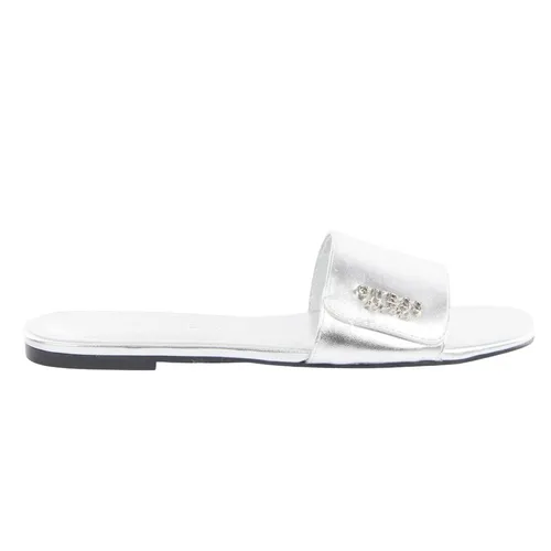 Sandalias de Mujer Plateadas - Guess - Modalova