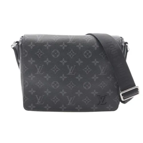 Pre-owned Monogram Eclipse Shoulder Bag - Louis Vuitton Vintage - Modalova