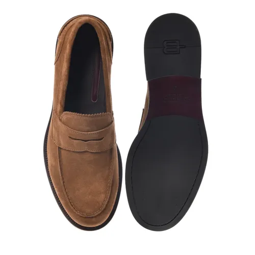 Suede Loafer - Baldinini - Modalova