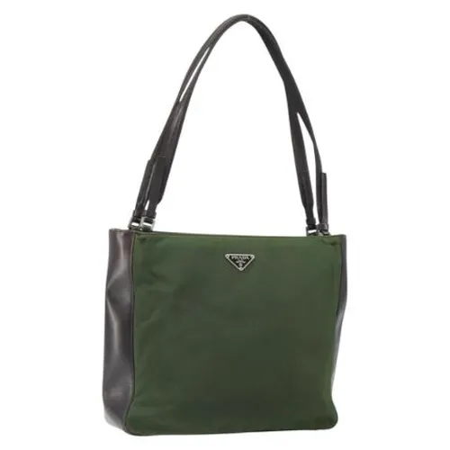 Pre-owned Vintage Nylon Shoulder Bag - Prada Vintage - Modalova