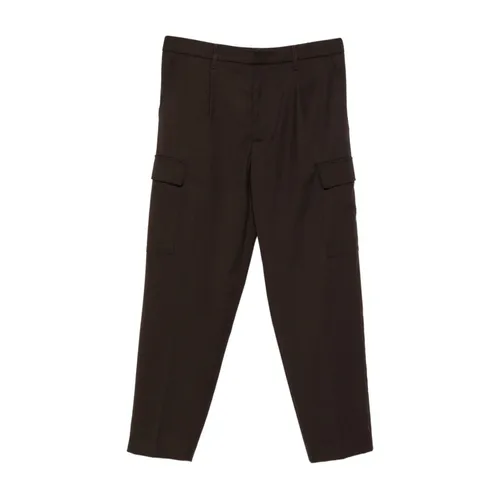 Cropped Cargo Trousers - Dondup - Modalova