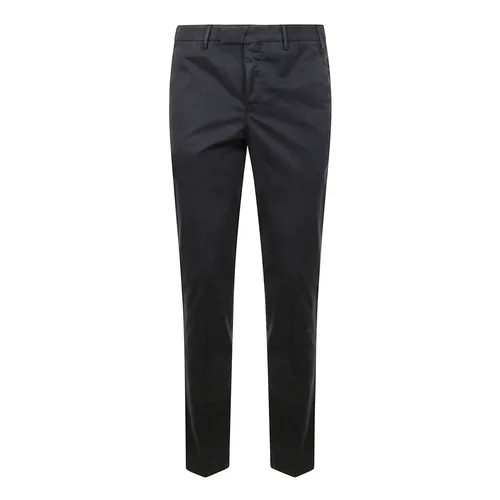White Lyocell Tailored Trousers - PT Torino - Modalova