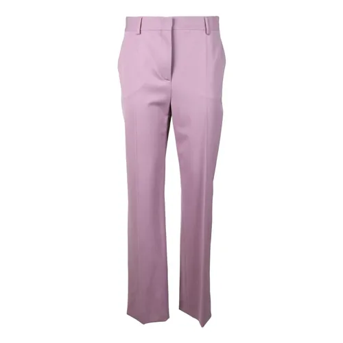 Wool Blend Stretch Pants - Alberta Ferretti - Modalova