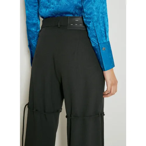 Tailored Suit Pants with Adjustable Tabs - Song for the Mute - Modalova