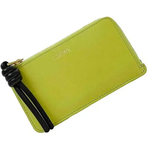 Pre-owned Leather wallets - Loewe Pre-owned - Modalova
