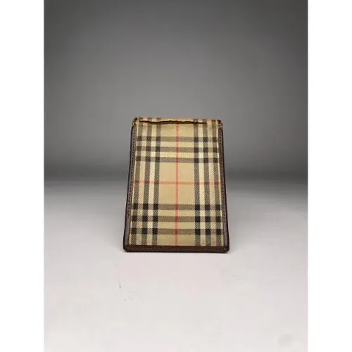 Pre-owned Leather Wallet - Burberry Vintage - Modalova