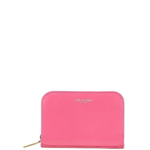 Pre-owned Leather wallets - Yves Saint Laurent Vintage - Modalova