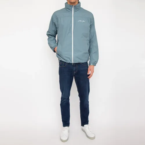 Azzurro Blouson Jacket - Emporio Armani - Modalova