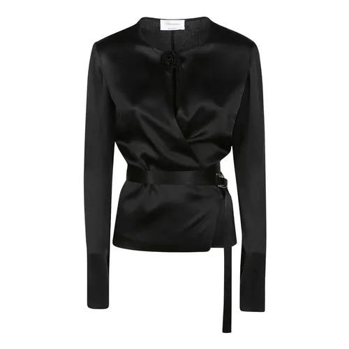 Logn Sleeve Blouse - Blumarine - Modalova
