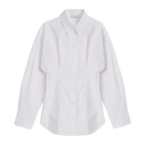 Camicia Slim in Cotone a Clessida - Weili Zheng - Modalova