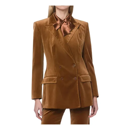 Double-breasted Jacket - Alberta Ferretti - Modalova
