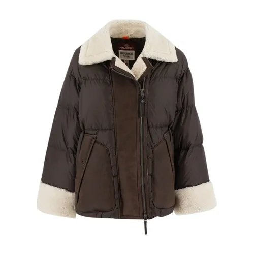 Shearling Down Jacket - Parajumpers - Modalova