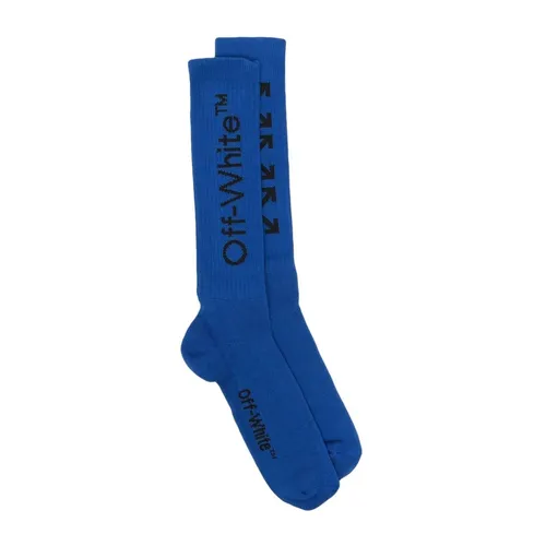 Arrow Logo Mid Socks - Off White - Modalova