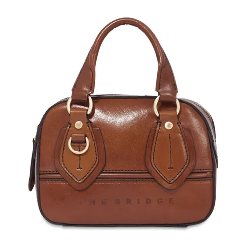 Mini Bowling Leather Handbag - The Bridge - Modalova