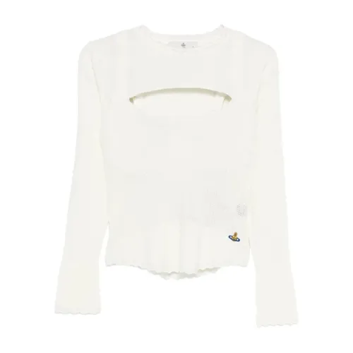 Dusty White Corset Top - Vivienne Westwood - Modalova