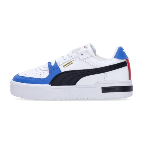 Block Jr Low Sneaker White/Blue/Black - Puma - Modalova