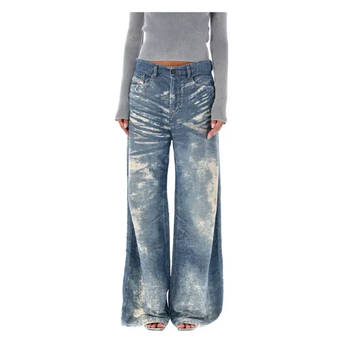 Jeans > Wide Jeans - - Diesel - Modalova