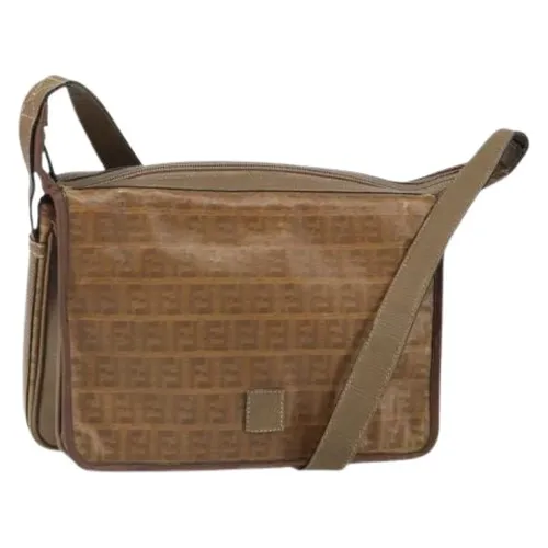 Pre-owned Canvas Crossbody Bag - Fendi Vintage - Modalova